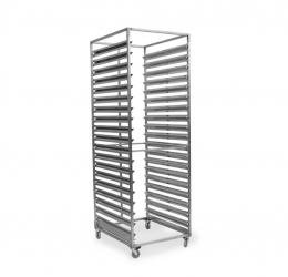 Armário Esqueleto para 20 Assadeiras 58x70cm - Vazia - Totalmente em Aço Inox 430 ou 304