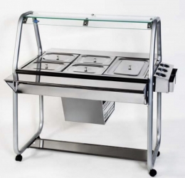 Buffets - Carros Térmicos - 8 Cubas Ref. Refrigerado