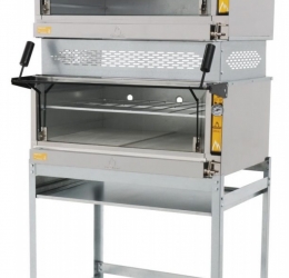 Forno Guilhotina - A Gás - 2 Câmaras  Ref.95x95
