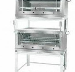 Forno Guilhotina Duplo  Roma Inox- GÁS INDL Ref. FIRID60