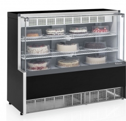 Vitrine Refrigerada Confeiteira- Dupla Ação-Linha Aurora Ref.GPEA C/R